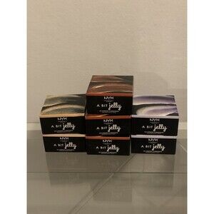 7X NYX A Bit Jelly Gel Illuminator Highlighter -Luminous Bronze Opalescent NEW